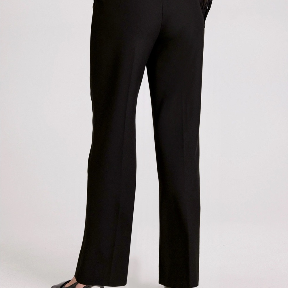 Conrad C Stretch Collection-Elegant Black Women's Trousers-Size 16